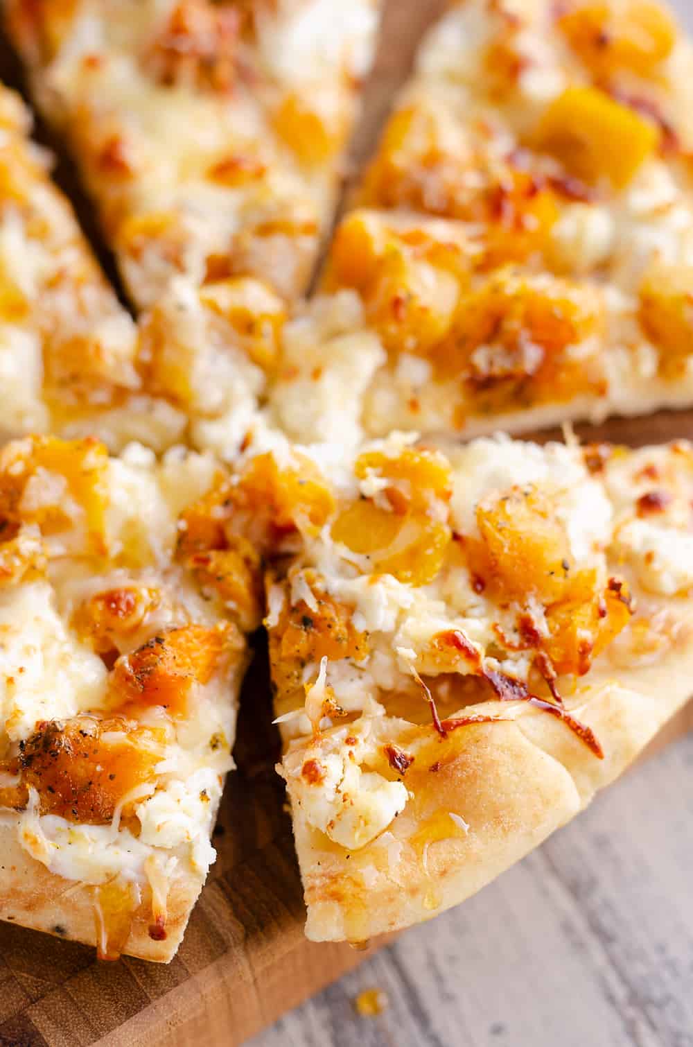 Airfryer Squash & Goat Cheese Pizza The Creative Bite
