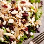 Cranberry Farro Chicken Salad