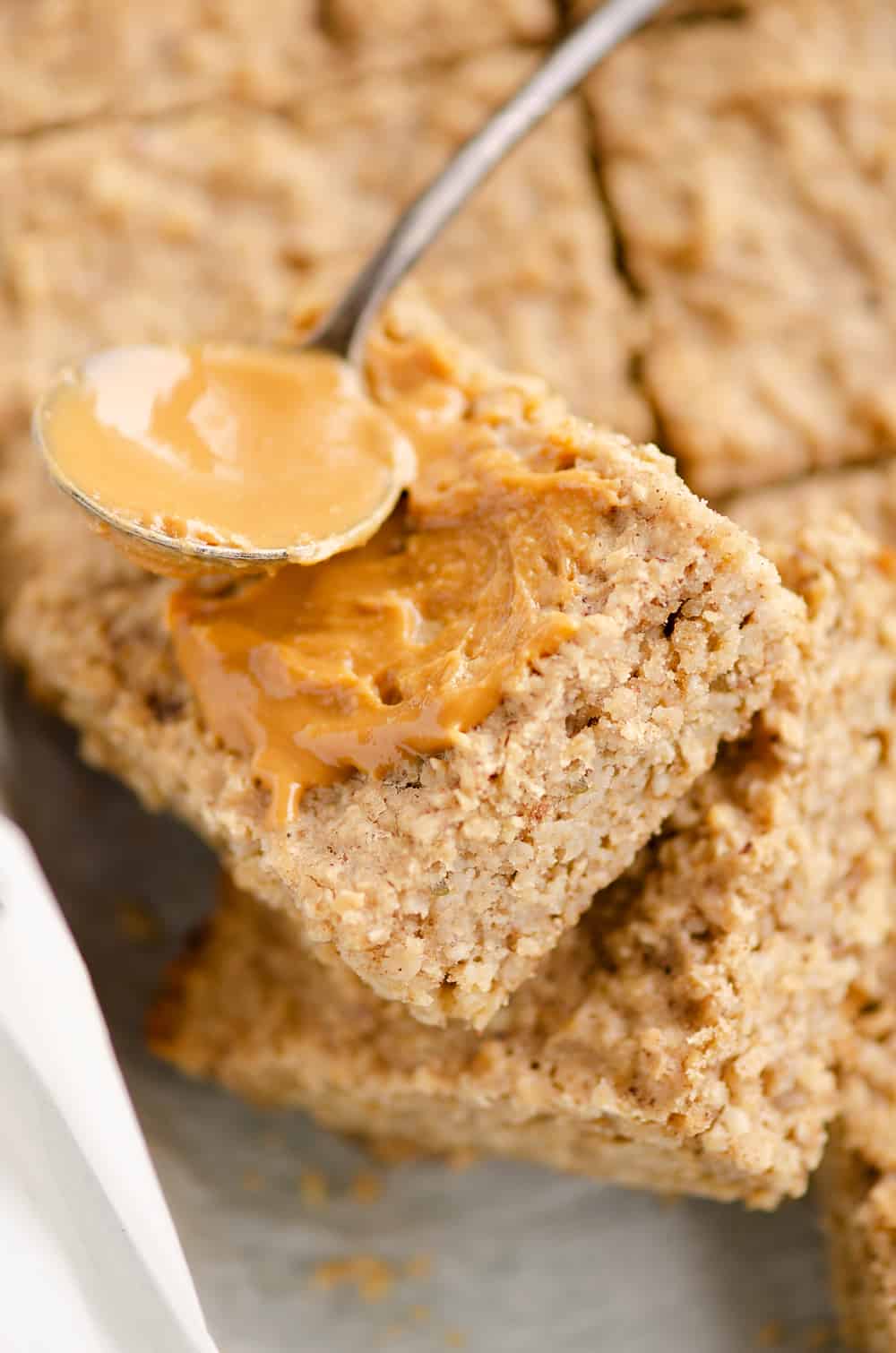 Kids No Sugar Peanut Butter Banana Oatmeal Bars BLW Recipe kids-no-sugar-peanut-butter-banana-oatmeal-bars-blw-recipe