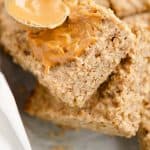 Kids No Sugar Peanut Butter Banana Oatmeal Bars recipe