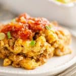 Light Mexican Breakfast Casserole