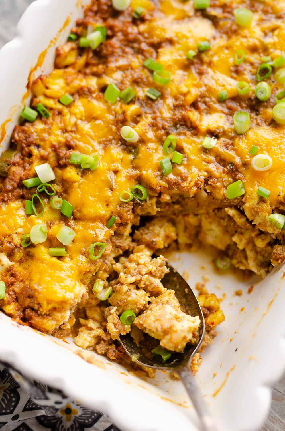 Light Mexican Breakfast Casserole Low Carb Brunch Recipe