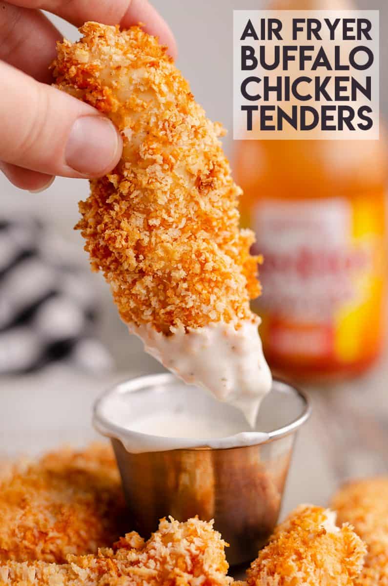 Air Fryer Buffalo Chicken Tenders Healthy Airfryer Recipe