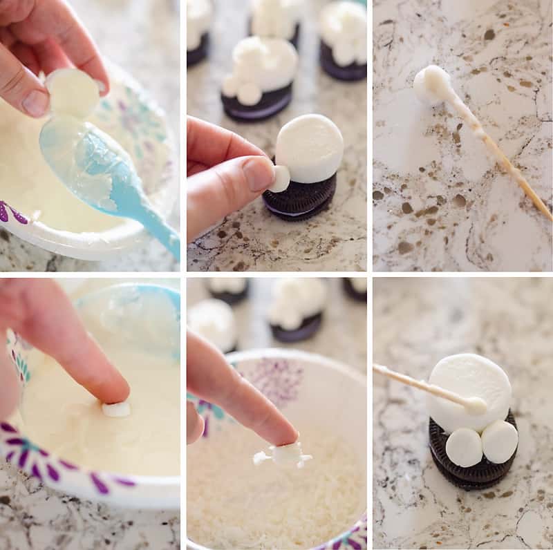 How to Make Easter Bunny Butt No Bake Treats with Oreos