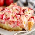 Strawberry Rhubarb Custard Dessert