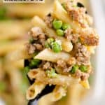 Brown Butter Sausage Penne Pasta