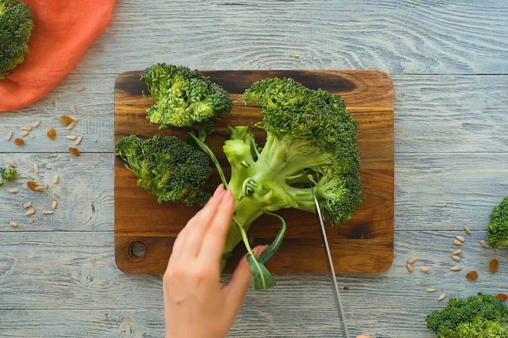 Chopping Broccoli