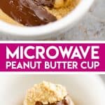 Microwave Peanut Butter Cup Mug