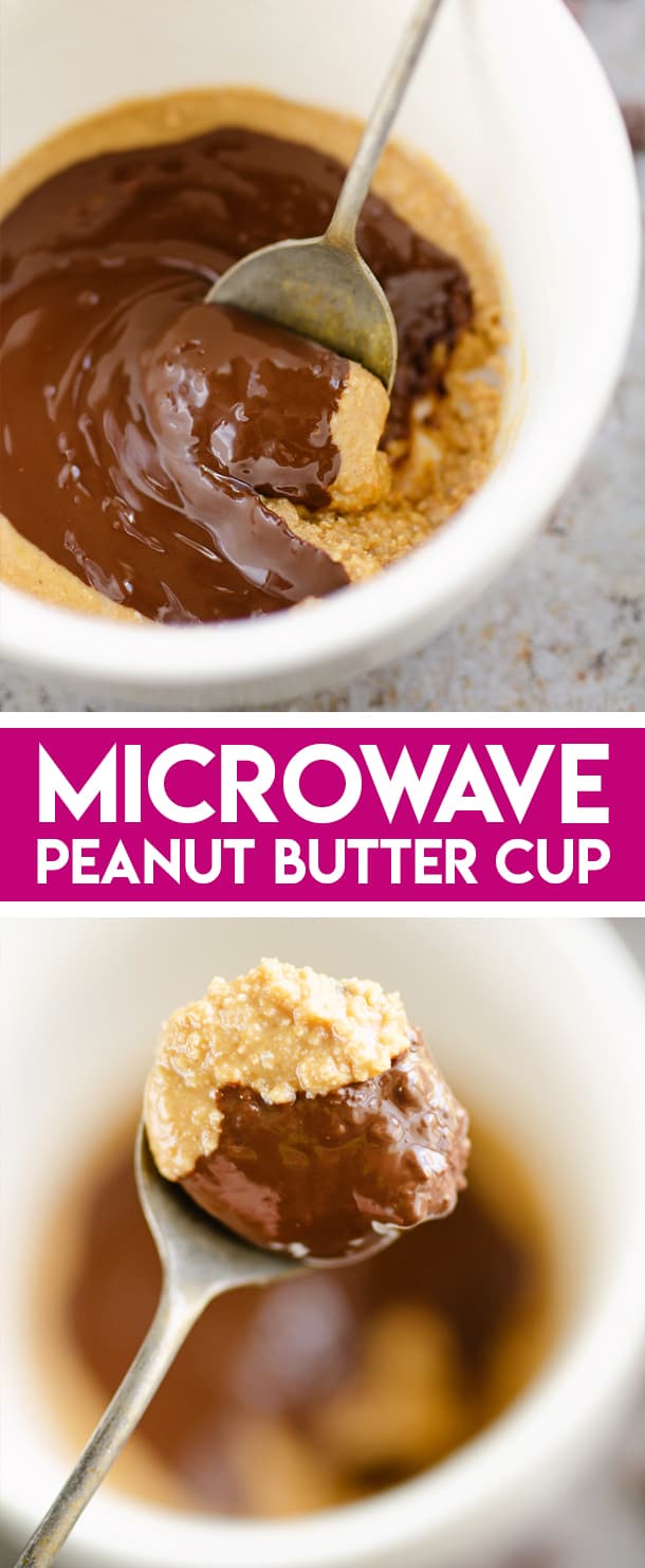 Microwave Peanut Butter Cup Mug Dessert