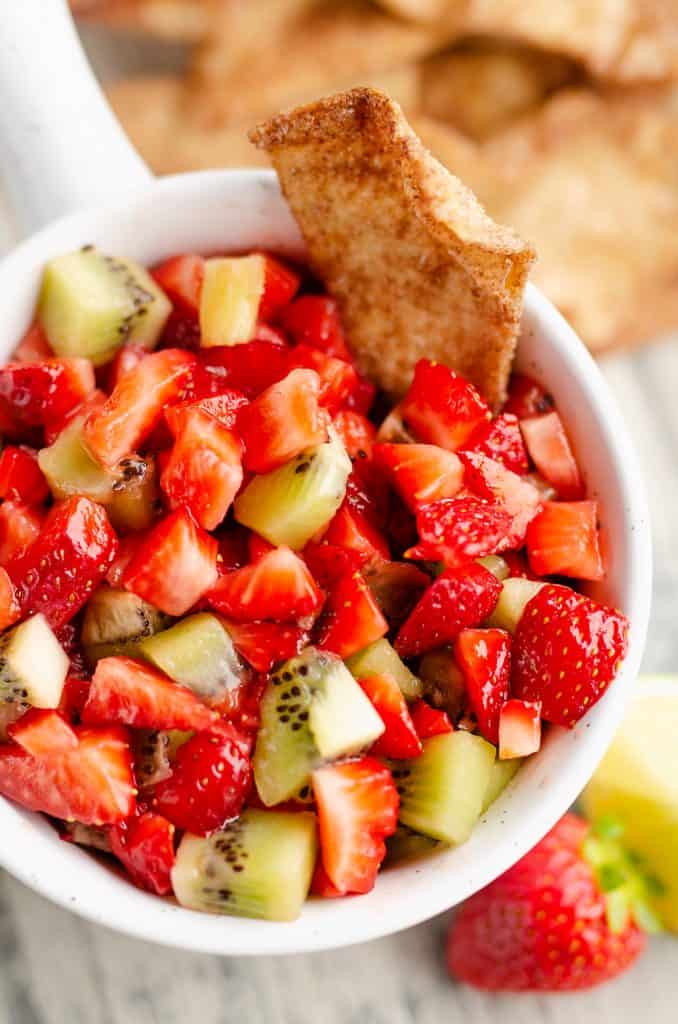 Sweet Strawberry Salsa Photograph