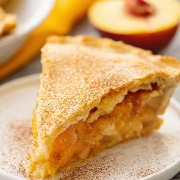 Homemade Peach Pie Recipe
