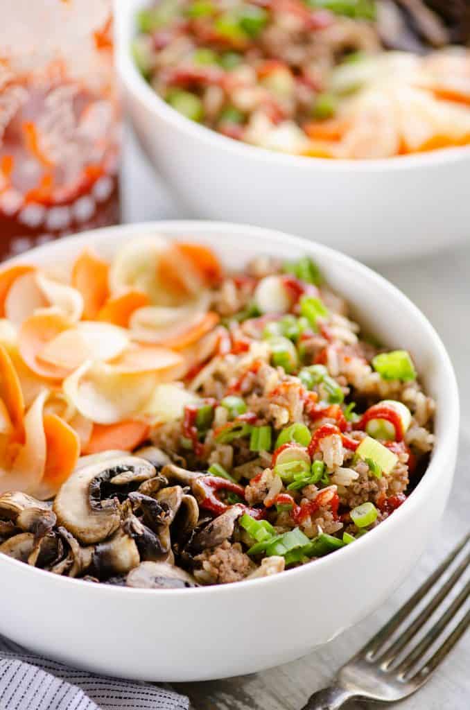Pressure Cooker Korean Beef Bowl easy hamburger recipes