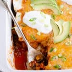 Black Bean & Squash Vegetarian Enchiladas