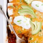 Black Bean & Squash Vegetarian Enchiladas