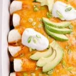 Black Bean & Squash Vegetarian Enchiladas