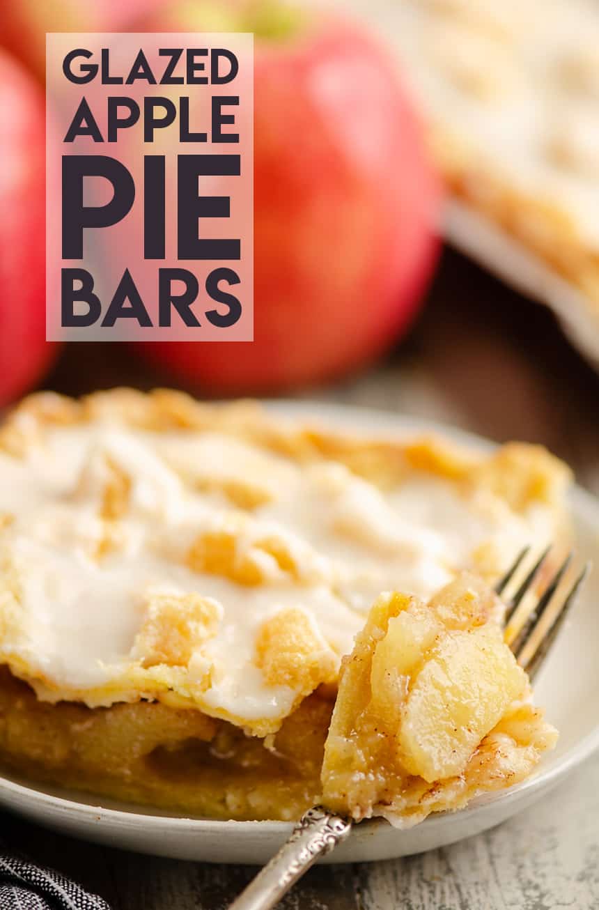 Glazed Apple Pie Bars