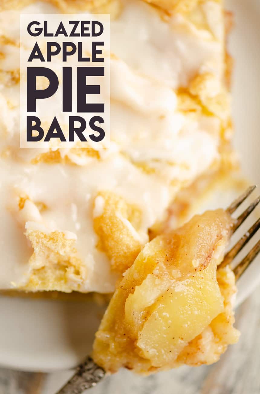 Glazed Apple Pie Bars