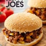 Homemade Sloppy Joes Recipe