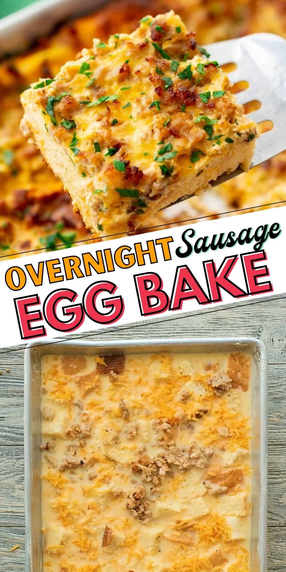 Overnight Sausage Egg Casserole