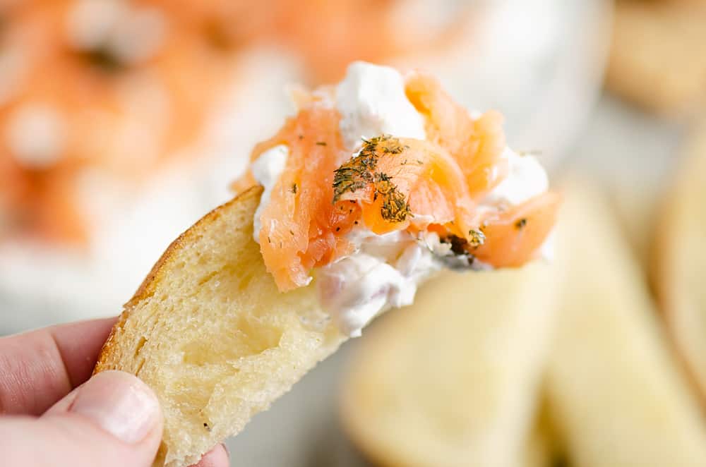 Smoked Salmon Cream Cheese Spread