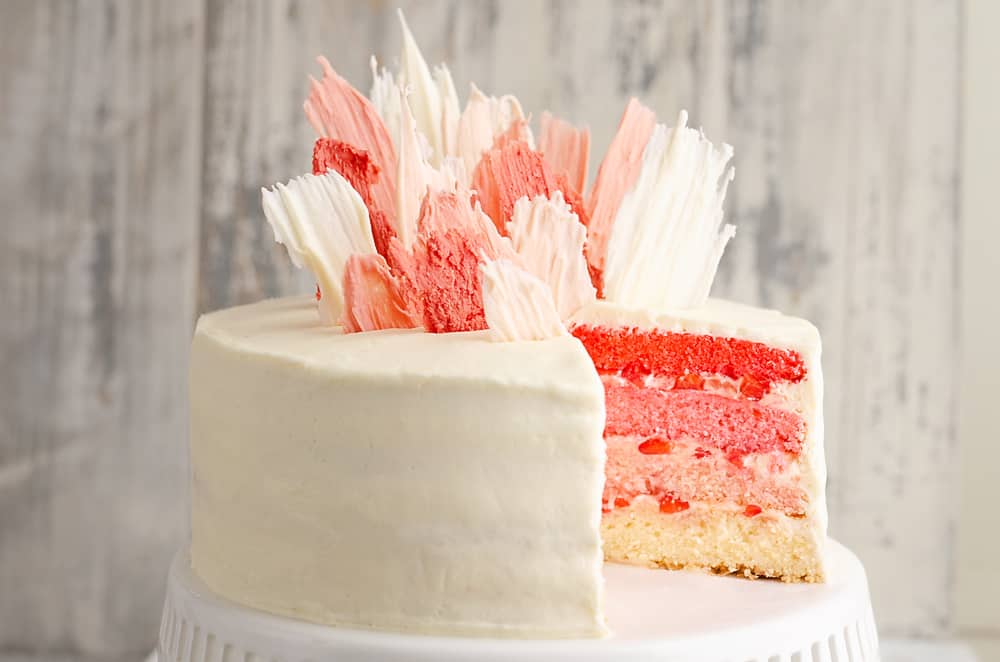 Brushstroke Cake, How To Make It