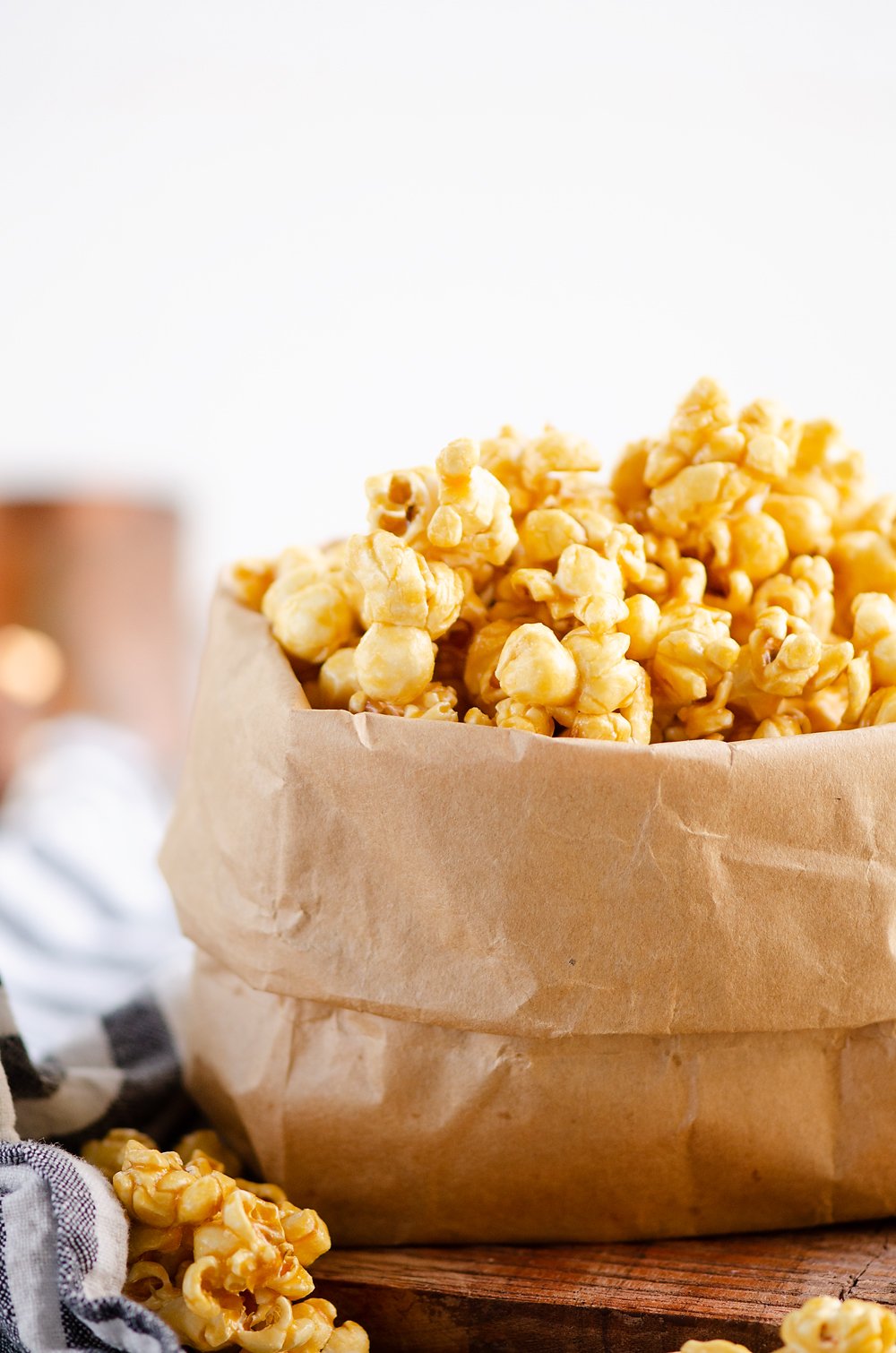 Microwave Caramel Popcorn