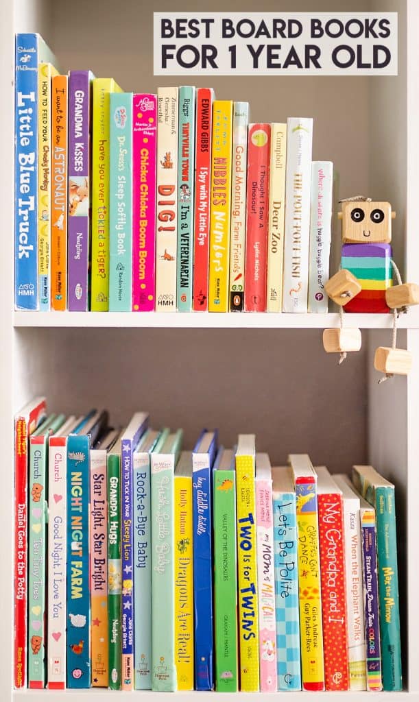 1 year old loves books