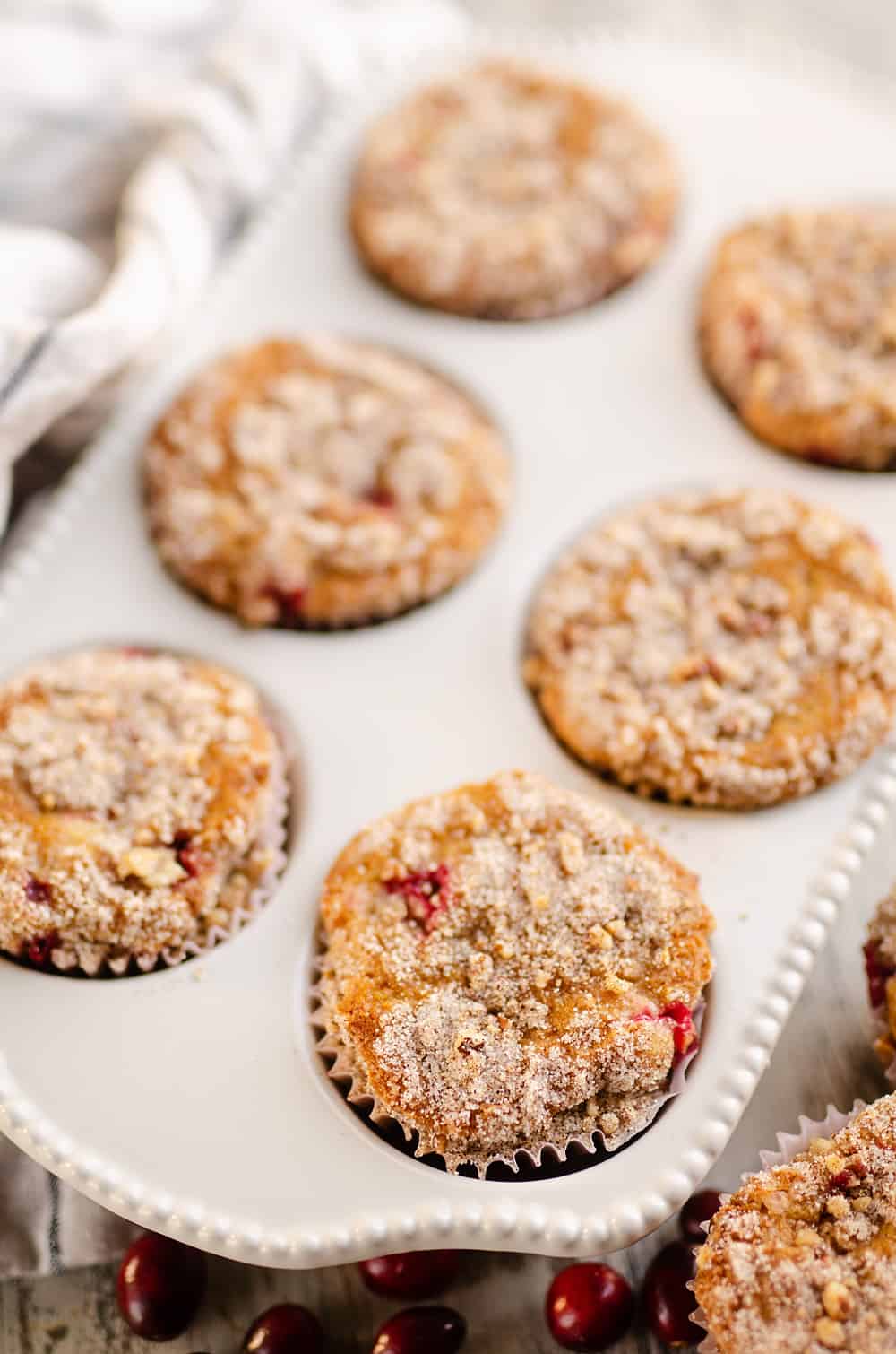 Cranberry Streusel Muffins