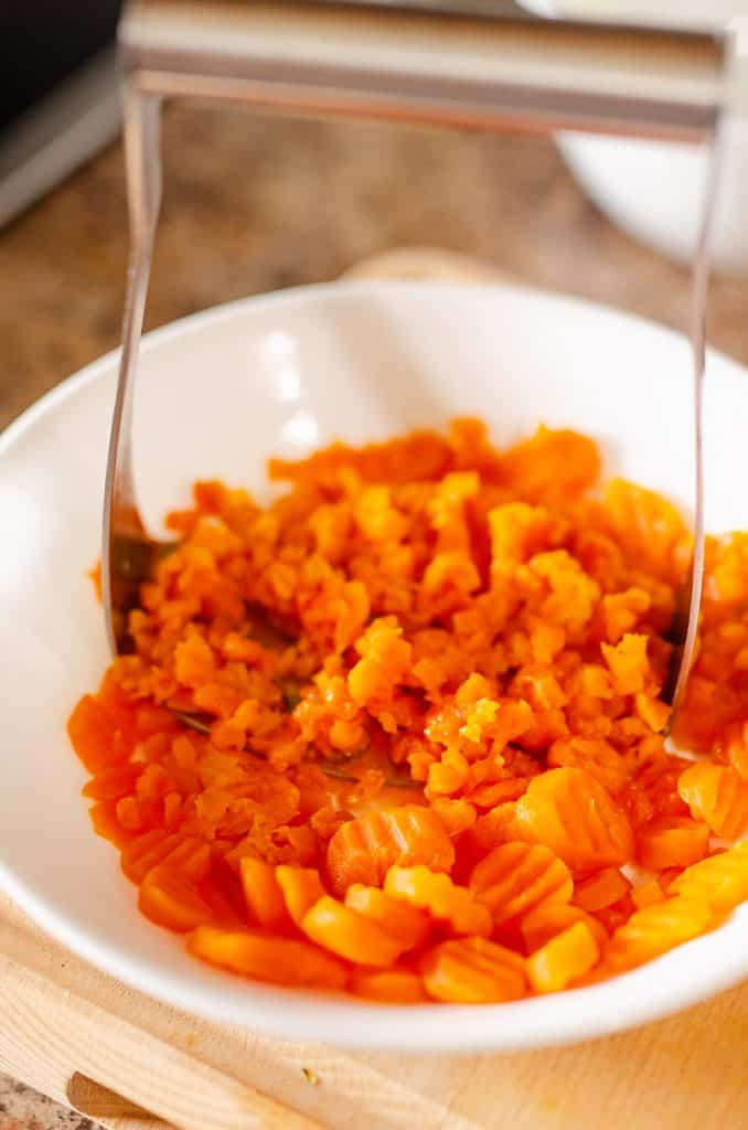 mashed carrots