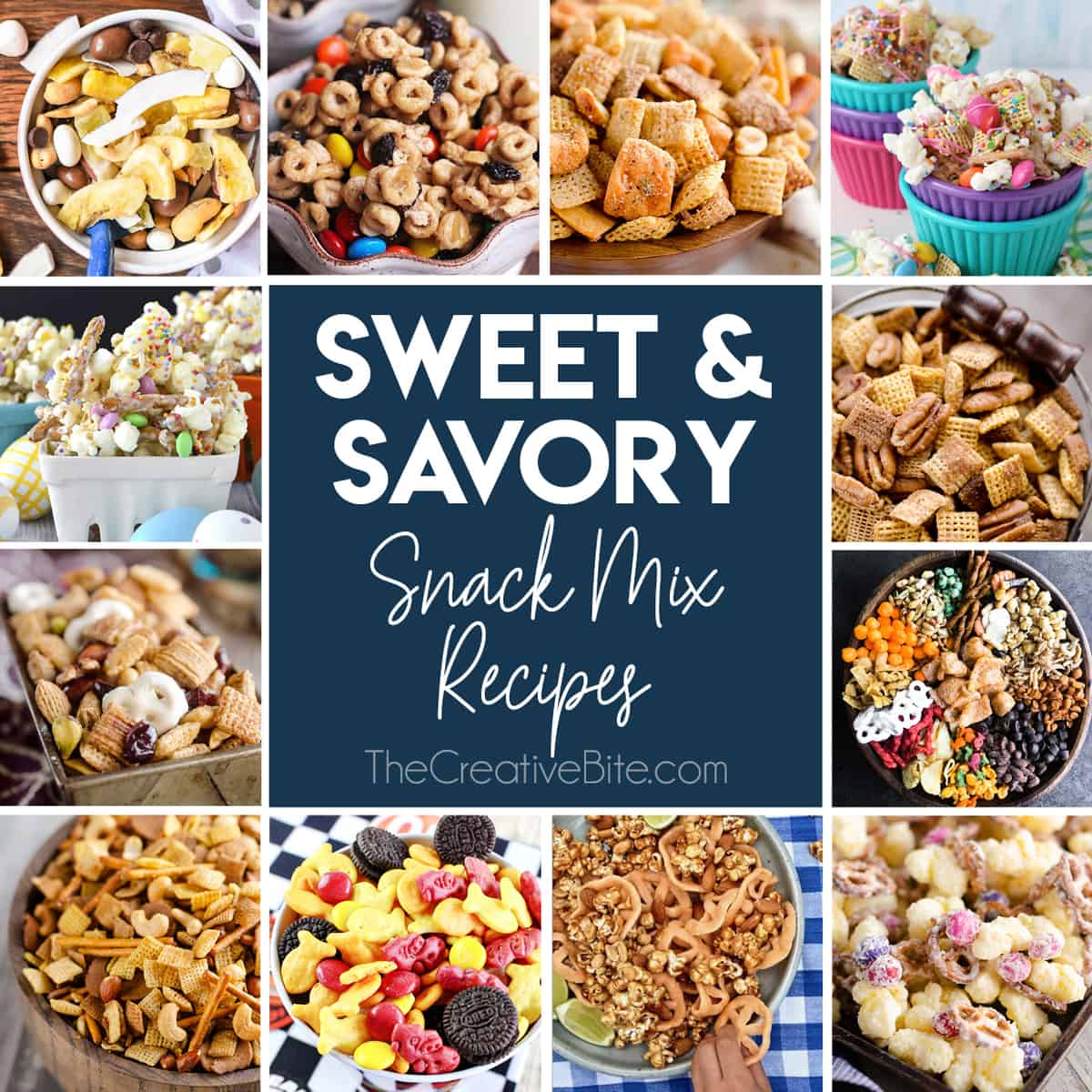 Sweet & Savory Snack Mix Recipes