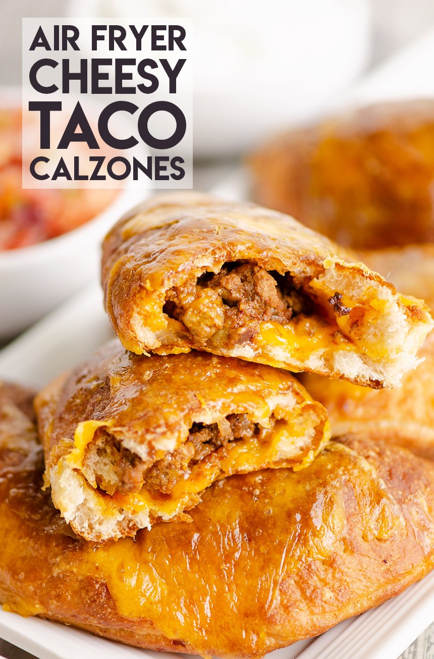 Air Fryer Taco Calzones