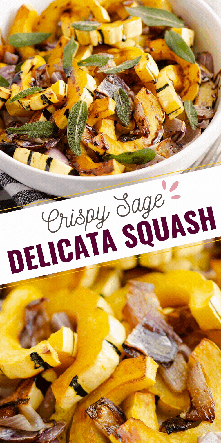 Crispy Sage Roasted Delicata Squash