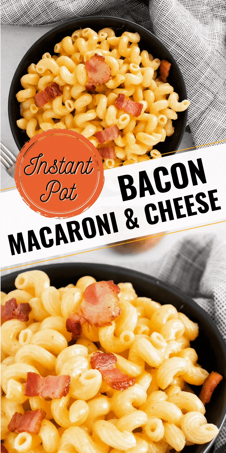 Pressure Cooker Bacon Mac and Cheese