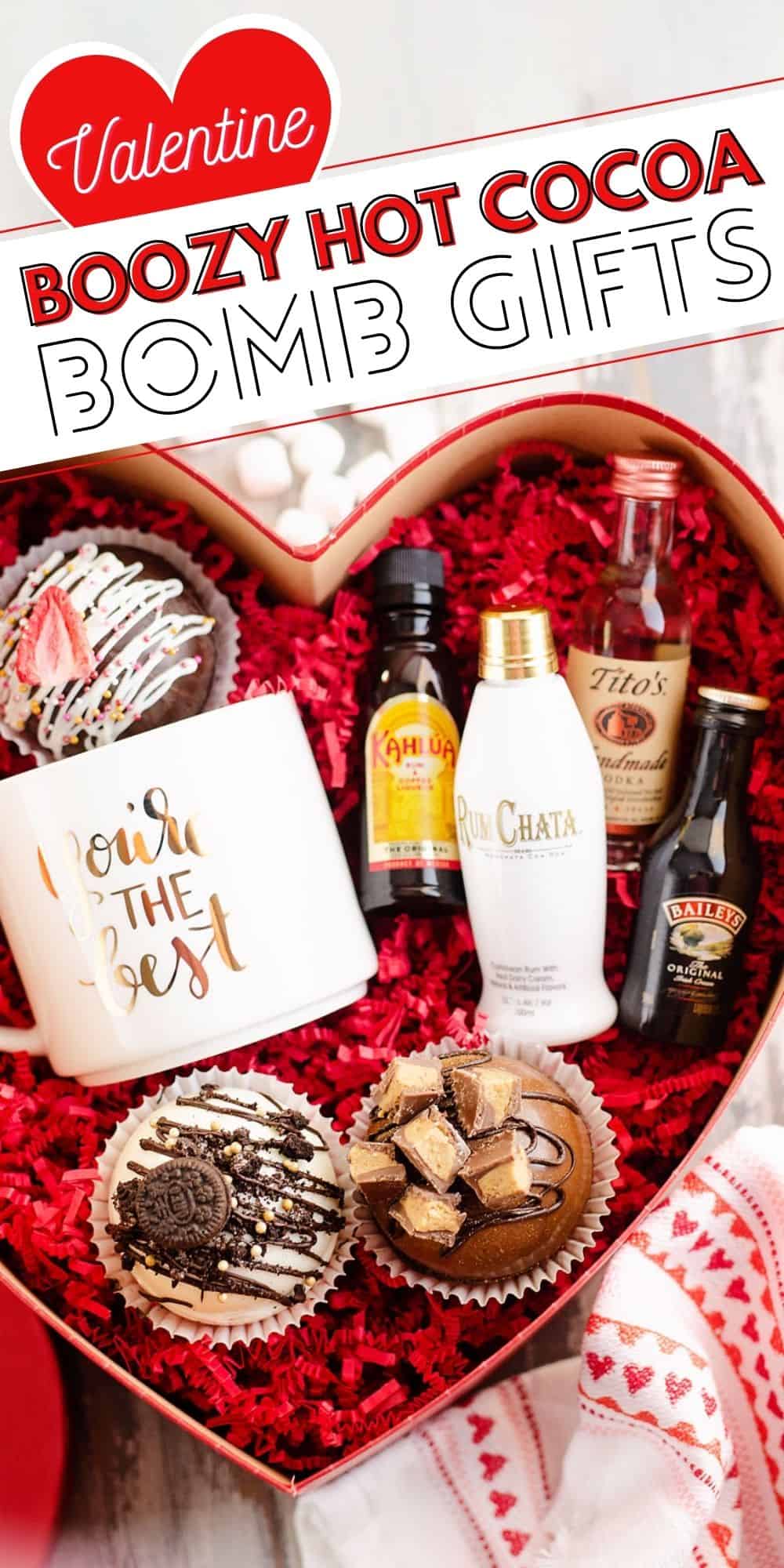 Boozy Hot Cocoa Bomb Valentine Gift Idea