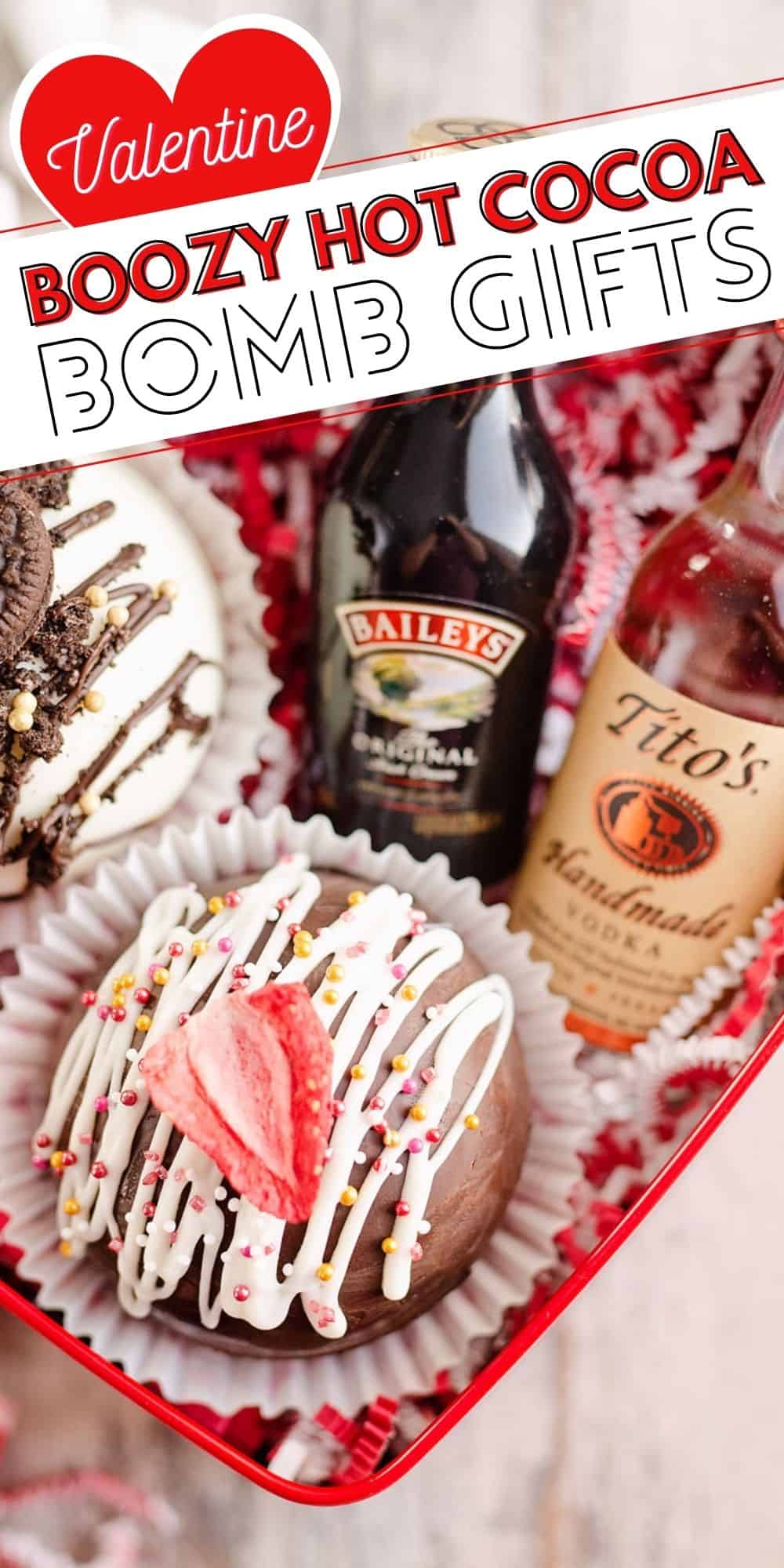 Boozy Hot Cocoa Bomb Valentine Gift Idea