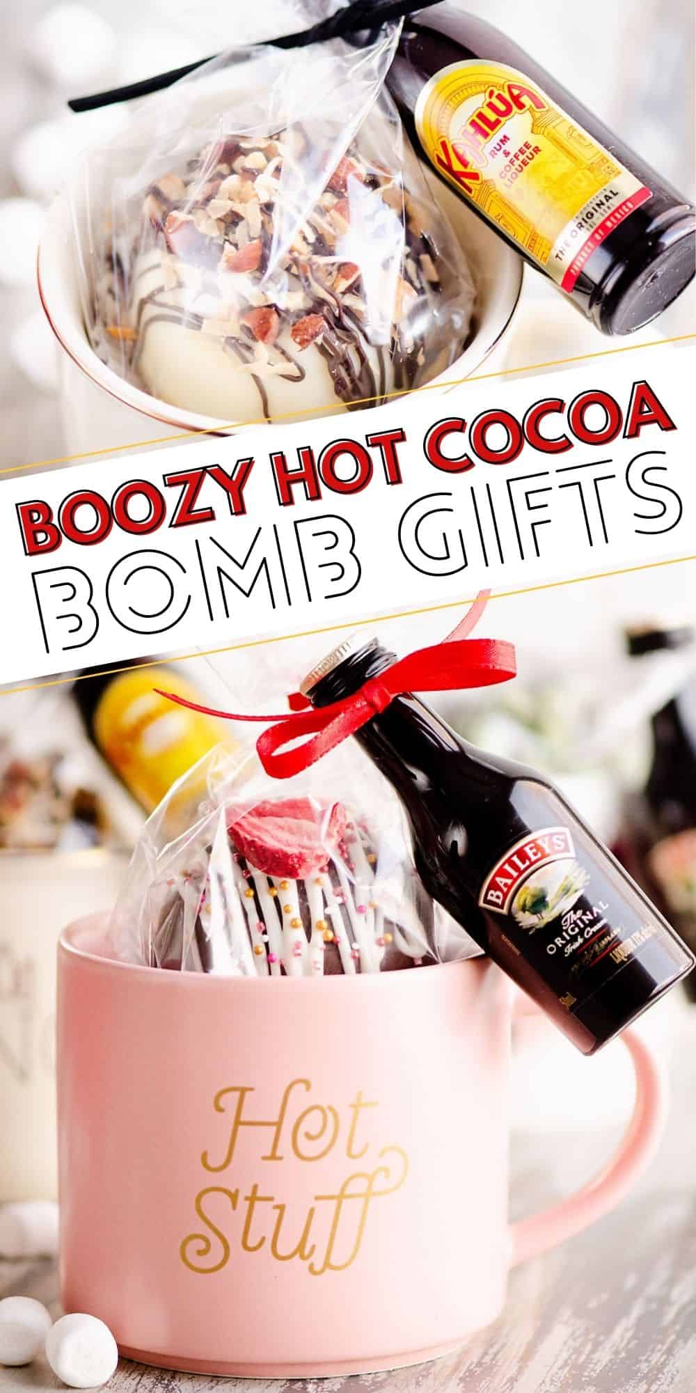 Boozy Hot Cocoa Bomb Valentine Gift Idea