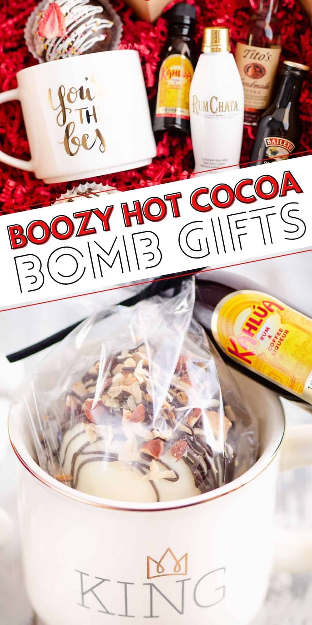 Boozy Hot Cocoa Bomb Valentine Gift Idea