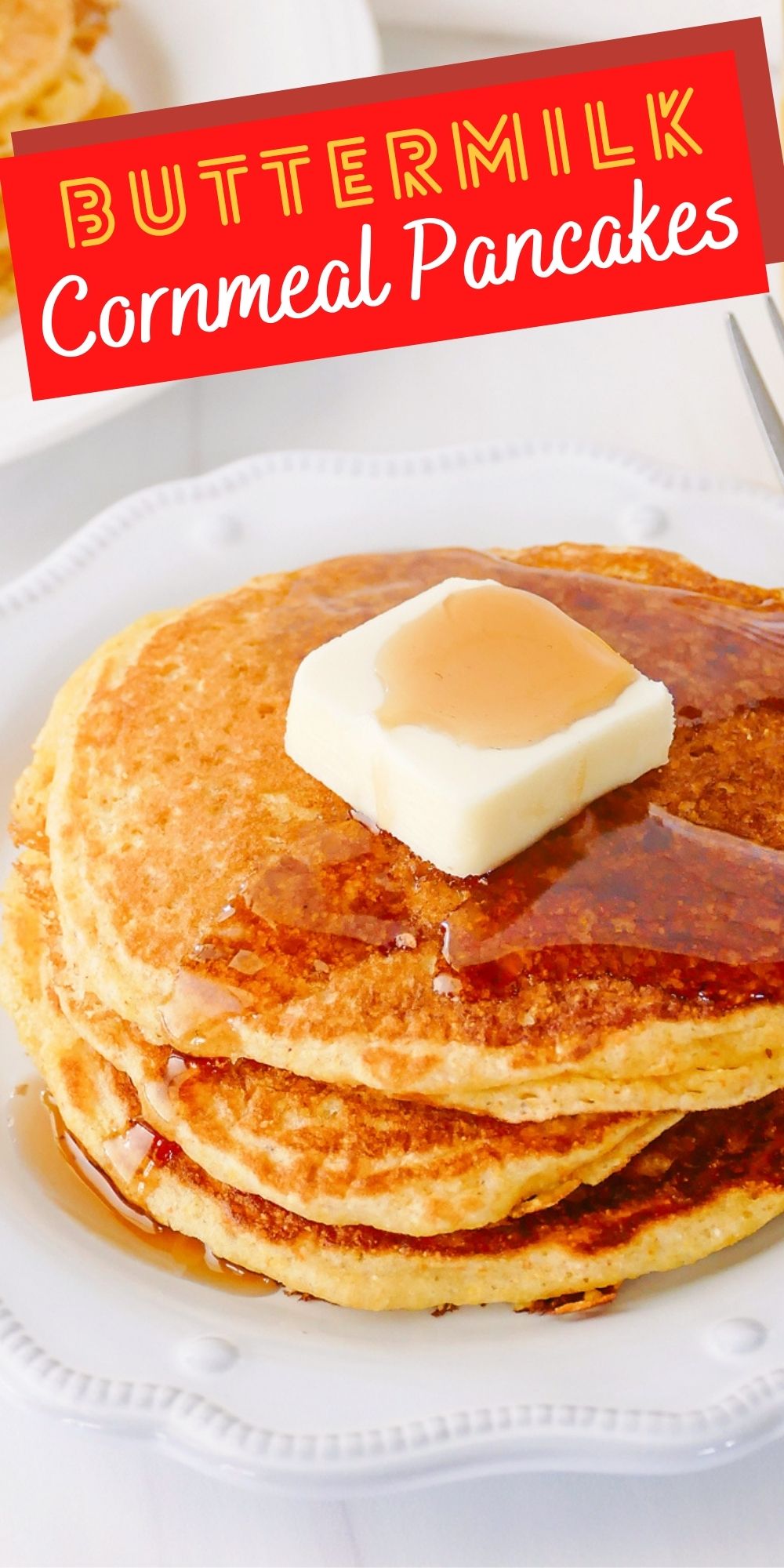 Buttermilk Cornmeal Pancakes
