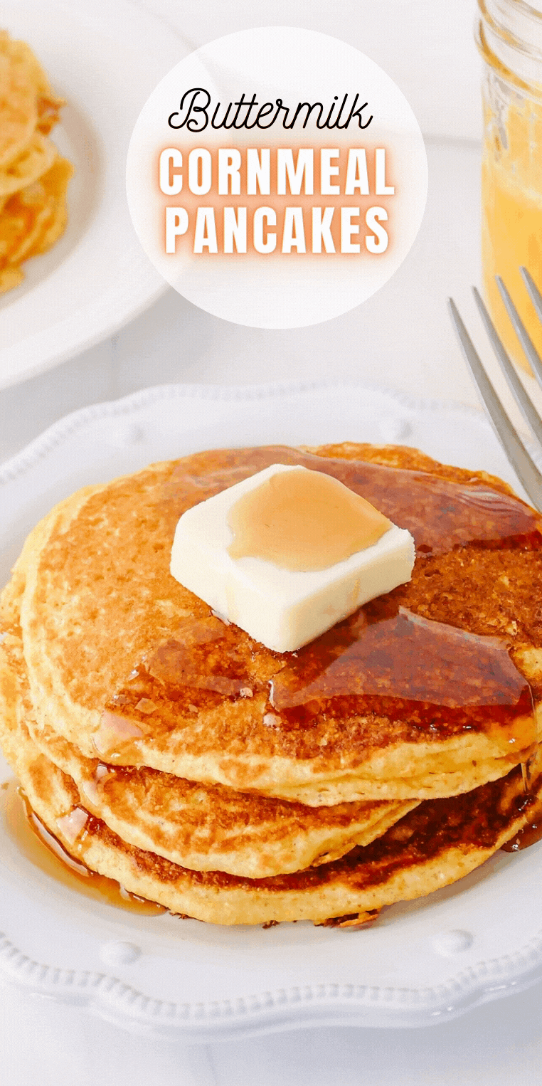 Buttermilk Cornmeal Pancakes