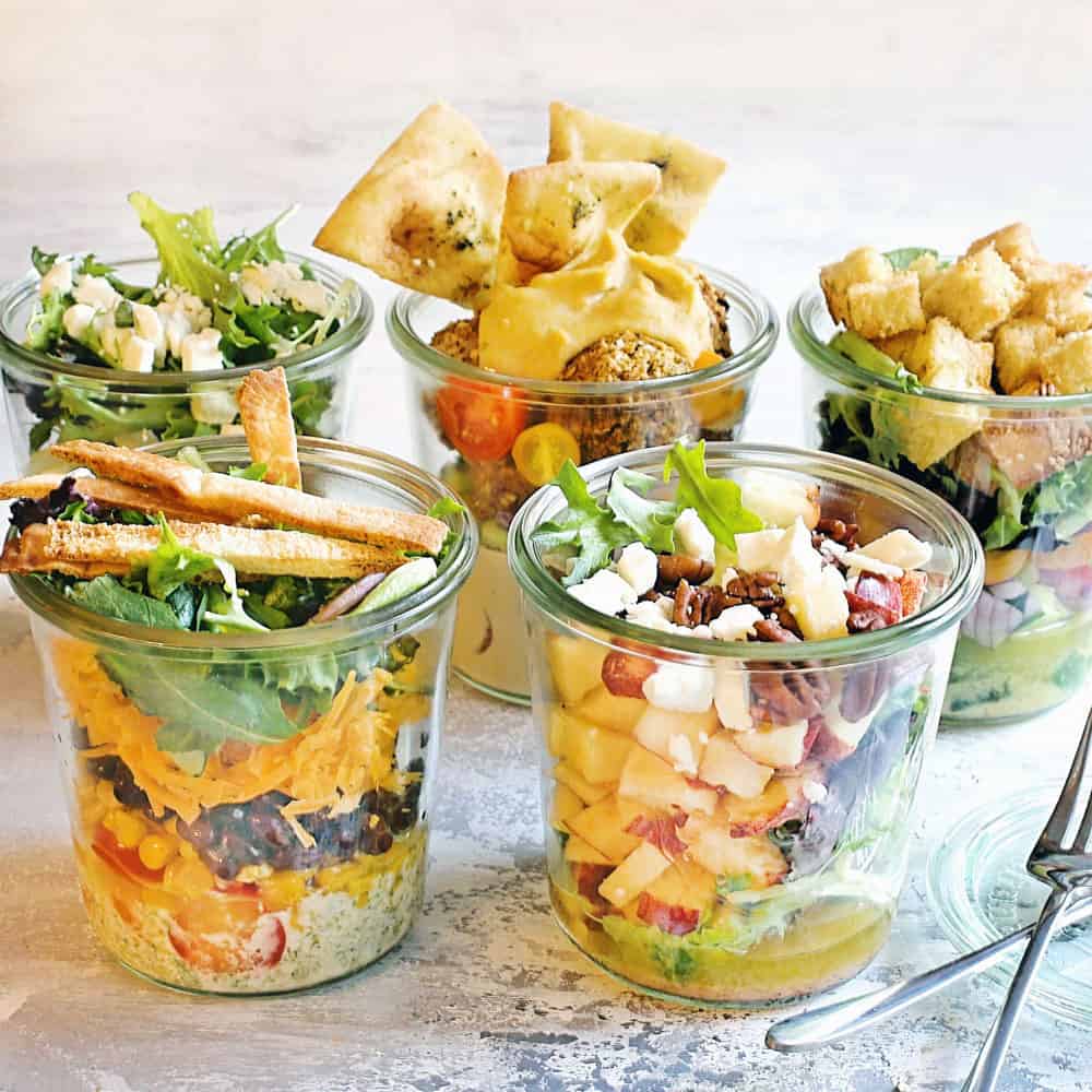 Salad in a Jar Recipes - Veggies Don't Bite