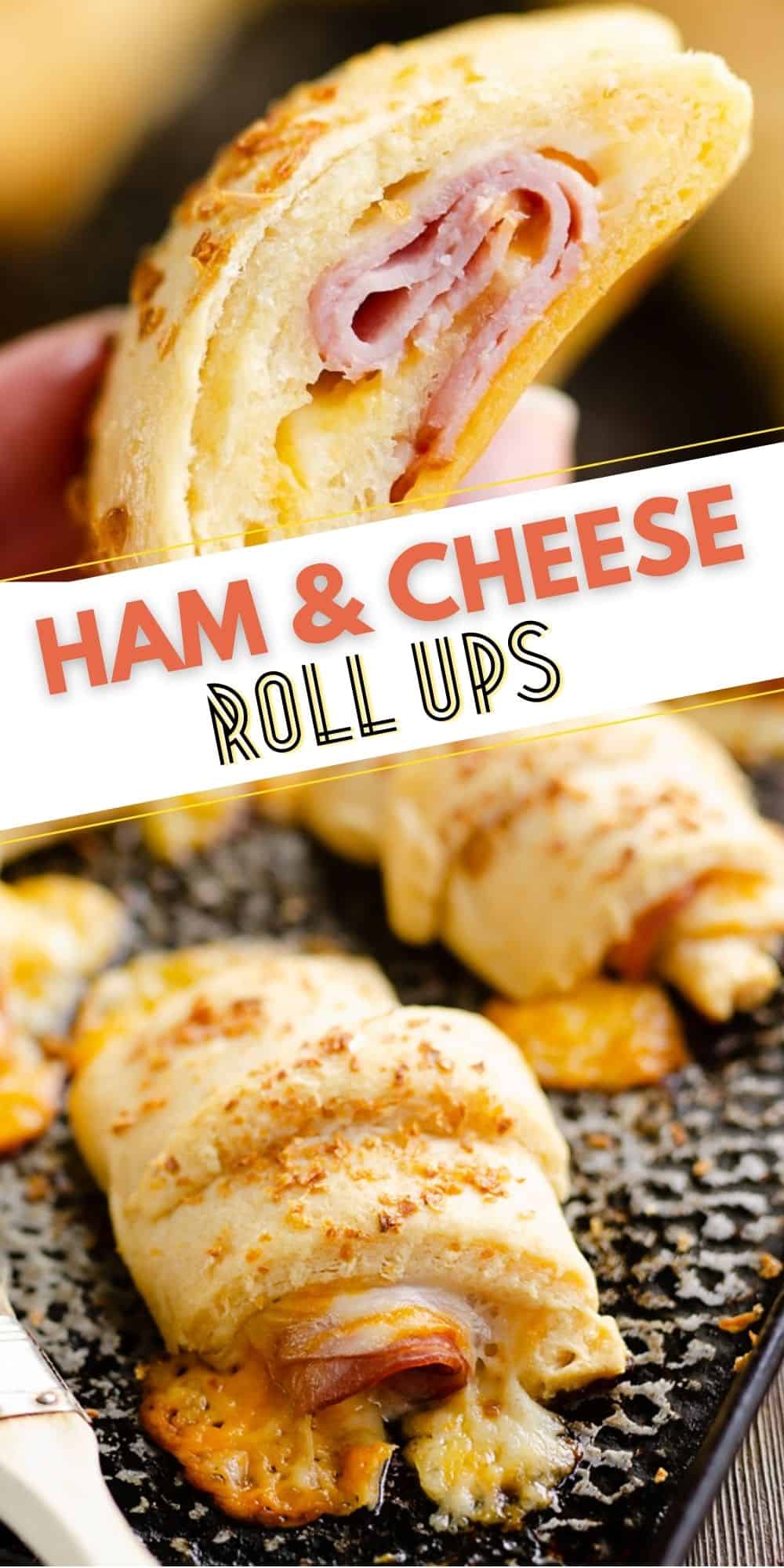 Ham Roll Ups Recipe Green Onion Hot Ham & Cheese Roll Ups - Easy 5 Ingredient Recipe