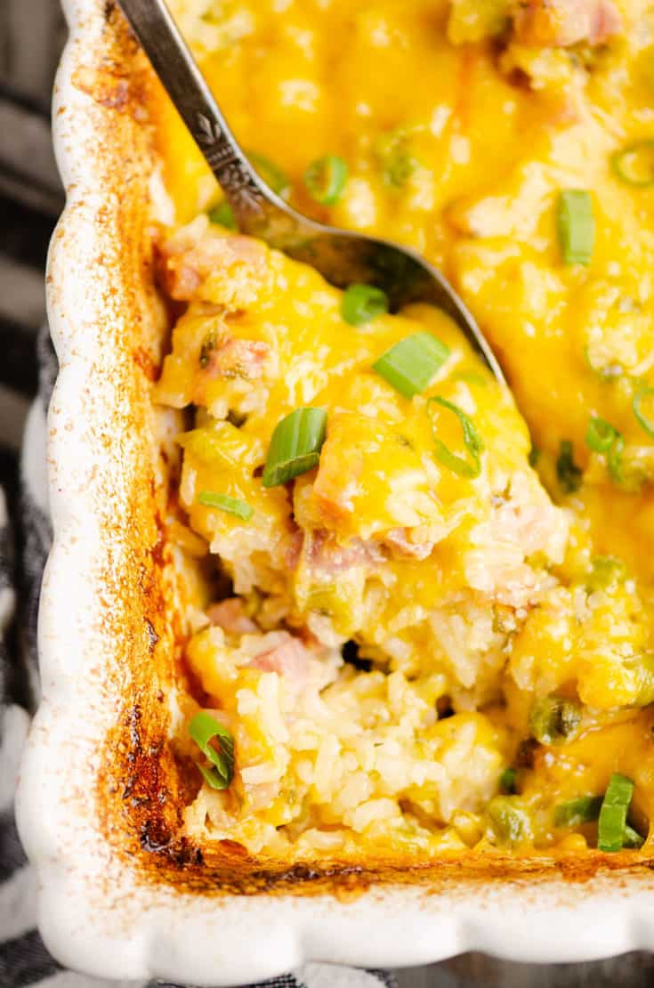Cheesy Ham Rice Casserole cheesy-ham-rice-casserole