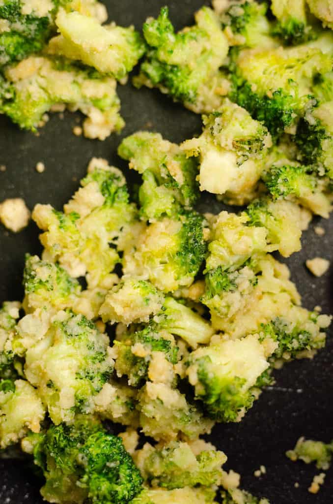 broccoli sautéed with roux