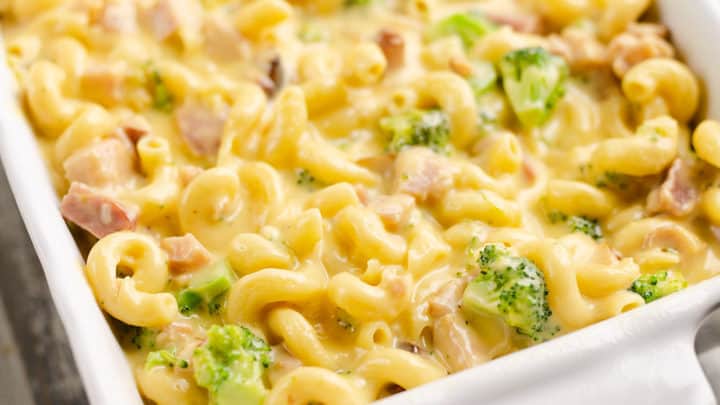Mac And Cheese With Ham Broccoli