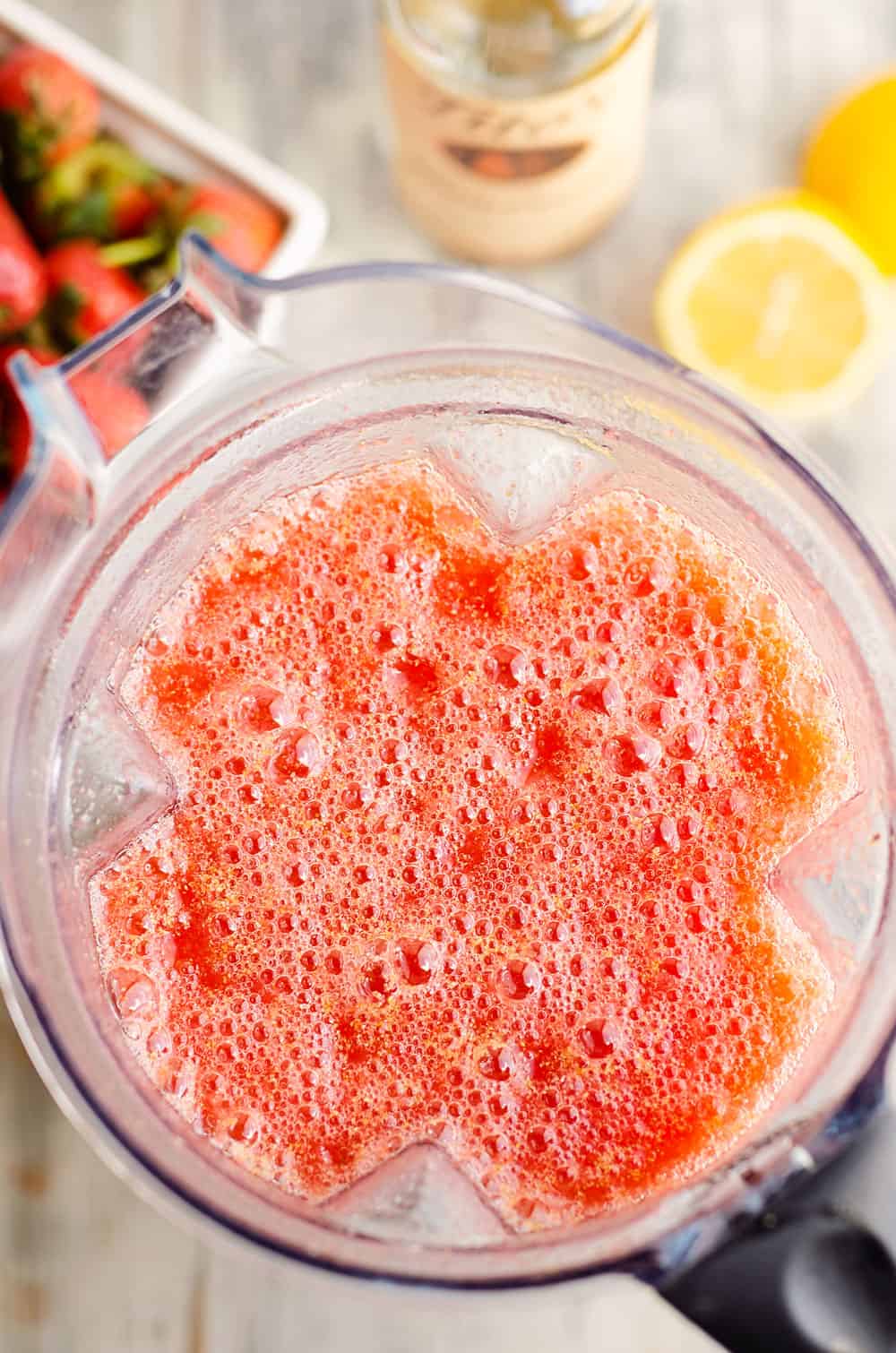 Frozen Strawberry Vodka Lemonade