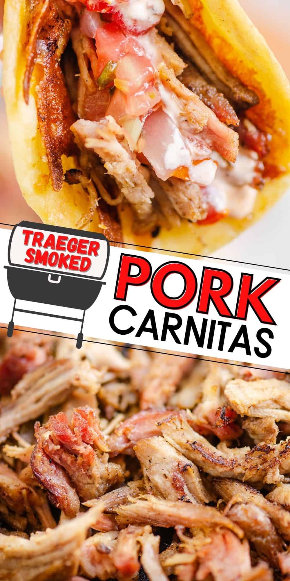 Traeger Smoked Pork Carnitas