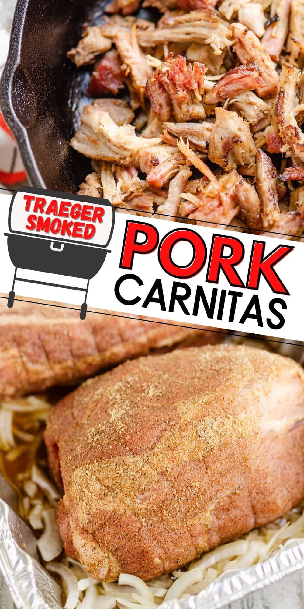 Traeger Smoked Pork Carnitas