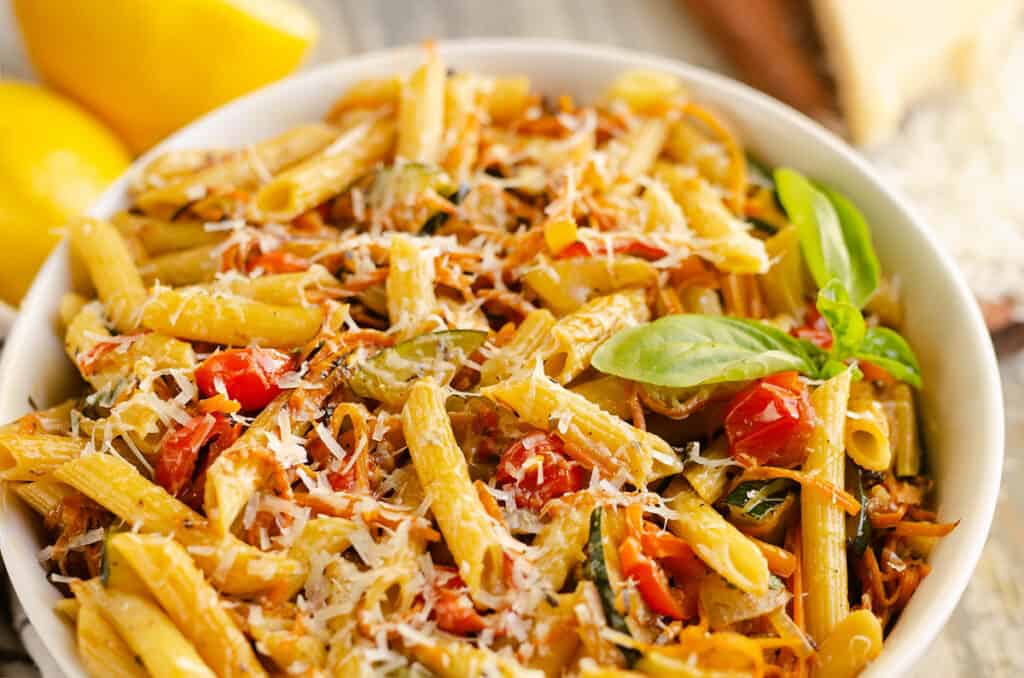 Blackstone Griddle Pasta Primavera