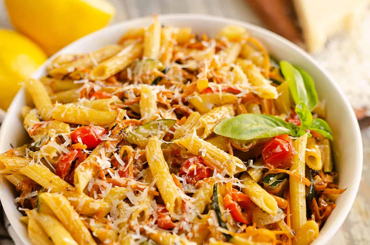 Various Types Pasta On Black Stone Stock Photo 433773259