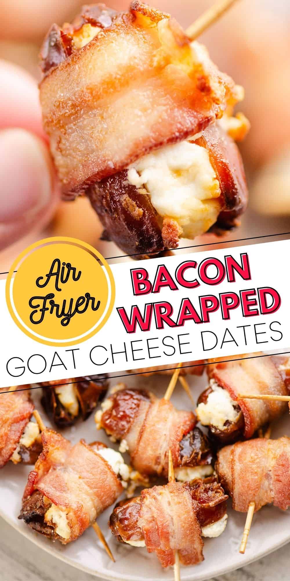 Air Fryer Bacon Wrapped Dates